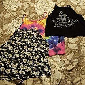 3 Handkerchief Tops